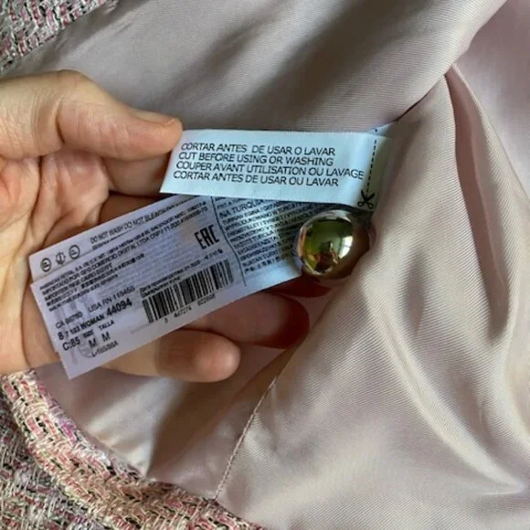 Mango Fitted tweed jacket/NEW - Picture 5 of 5